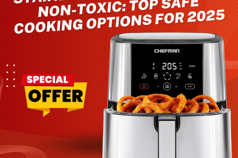 Stainless Steel Air Fryer Non-Toxic